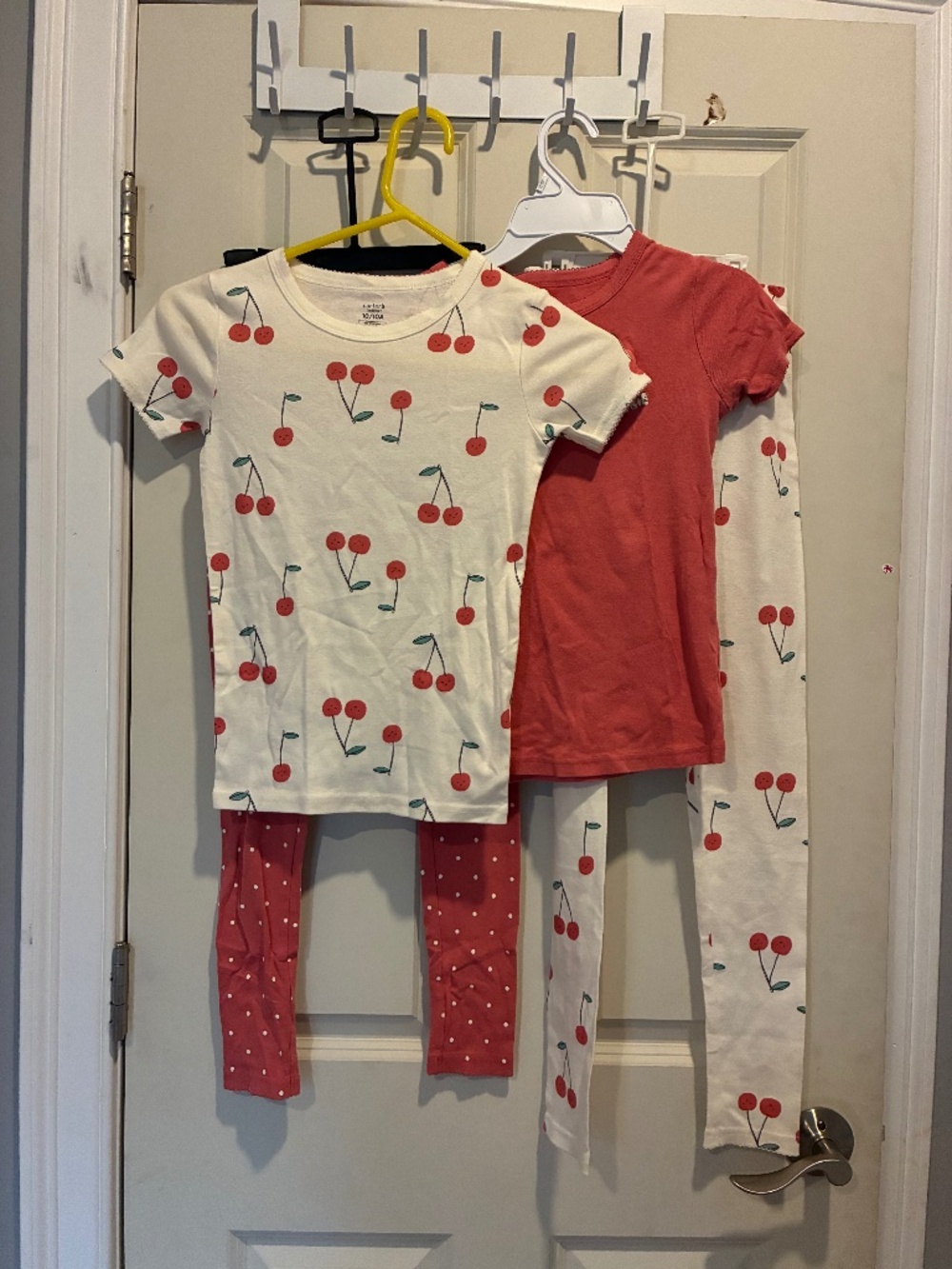 Carters 4 pc girls pajamas